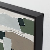 "Summer Valley 3" - Art Print in Soil by Iveta Angelova - Frame Close-up