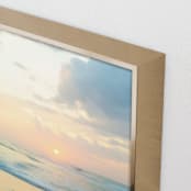 "Happy Hours" - Art Print in Golden Pink by Cristina Marie - Frame Close-up