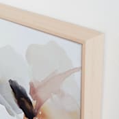 "Compassion Project" - Art Print in Dusty Rose by Mya Bessette - Frame Close-up