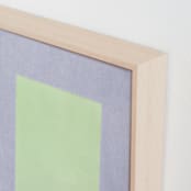 "Playground III Meadow" - Art Print in meadow by Kamala Nahas - Frame Close-up