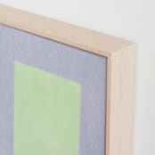 "Playground III Meadow" - Art Print in meadow by Kamala Nahas - Frame Close-up