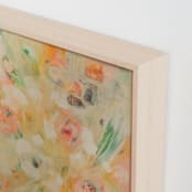"The Sound of Hope" - Art Print in Sunlit Yelllow by Stacy Kron - Frame Close-up