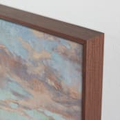"Panorama 3" - Art Print in Spruce by Wendy Keller - Frame Close-up