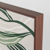 "If You Look Closely 2" - Art Print in Forest by Maja Cunningham - Frame Close-up