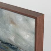 "Le éclat 1" - Art Print in Cloud Blue by Nicoletta Savod - Frame Close-up