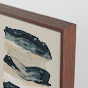 "Sea Wash" - Art Print in Ocean by Melanie Severin - Frame Close-up