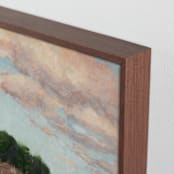 "Panorama 1" - Art Print in Olive by Wendy Keller - Frame Close-up