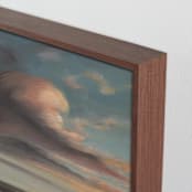 "Cape Lookout" - Art Print in Rose Gold by Khara Ledonne - Frame Close-up