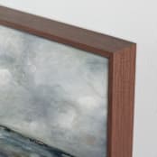 "Le éclat 2" - Art Print in Cloud Blue by Nicoletta Savod - Frame Close-up