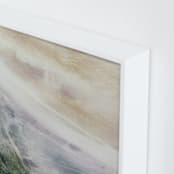 "Mix It Up I" - Art Print in Jeweled Lavender by Karen Kaul - Frame Close-up