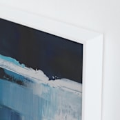 "Rushing Waterfall" - Art Print in Blue Waterfall by AlisonJerry - Frame Close-up