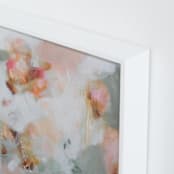 "Lizavetta Blush II" - Art Print in Blush by Marissa DeCinque - Frame Close-up