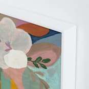 "Birthday Bouquet II" - Art Print in Passionate Peach by cyrille gulassa - Frame Close-up