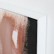 "Terra Cotta" - Art Print in Terra Cotta by Angela Simeone - Frame Close-up