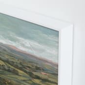 "Yorkshire" - Art Print in Hillside by Wendy Keller - Frame Close-up