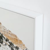 "Aurum 2" - Art Print in snow by Kamala Nahas - Frame Close-up