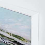 "Rugged Coast" - Art Print in Sea by Karen Kaul - Frame Close-up