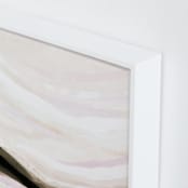 "Glowing Horizon" - Art Print in Sunset by Melanie Severin - Frame Close-up