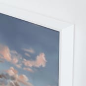 "Cotton Candy Dreams" - Art Print in Sunset by Elizabeth Ulrich - Frame Close-up