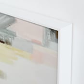 "Sunset Ridge l" - Art Print in sunset blush by AlisonJerry - Frame Close-up