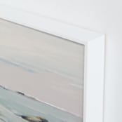 "Interruption" - Art Print in Grey Mist by Eric Ransom - Frame Close-up