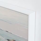 "Interruption" - Art Print in Grey Mist by Eric Ransom - Frame Close-up