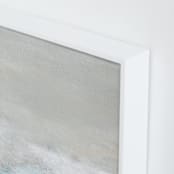 "Kissing The Shore II" - Art Print in Seafoam by Jenny Partrite - Frame Close-up