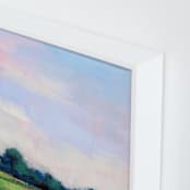 "Berkshires Bound" - Art Print in Grass Green by sue prue - Frame Close-up