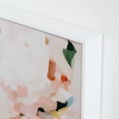 "Rosie" - Art Print in Blush Pink by Parima Studio - Frame Close-up