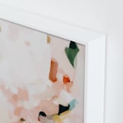 "Rosie" - Art Print in Blush Pink by Parima Studio - Frame Close-up