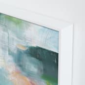 "Cascading Forest 1" - Art Print in Forest Green by AlisonJerry - Frame Close-up