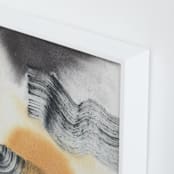 "Touch of Light" - Art Print in salamander by Sumak Studio - Frame Close-up