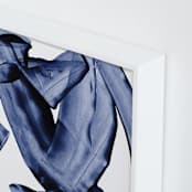 "Vision" - Art Print in Deep Sea by Petra Kern - Frame Close-up