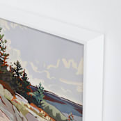 "Halfway There I" - Art Print in Stone by Jess Franks - Frame Close-up