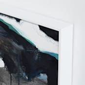 "Kona Dream I" - Art Print in Slate by Jenny Partrite - Frame Close-up