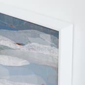 "Calling Me Home II" - Art Print in Moss by Roberta Hoiness Art - Frame Close-up