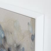 "Who We Are I" - Art Print in Sage and Sand by Christa Kimble - Frame Close-up