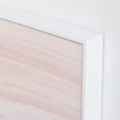 "Cascading Sky" - Art Print in Blush Pink by Little Valley Studio - Frame Close-up