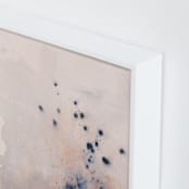 "Raw Study 1" - Art Print in Lilac Wash by Jennifer Daily - Frame Close-up