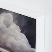 "Amethyst Evening" - Art Print in Amethyst by Mya Bessette - Frame Close-up