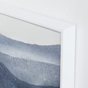 "Sacred Beginning No. 2" - Art Print in Indigo by Julia Contacessi - Frame Close-up