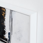 "The Juncture" - Art Print in Ink by Jeannine Chanin Penn - Frame Close-up