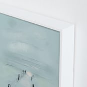 "Pathway forward" - Art Print in Fog by Inkblot Design - Frame Close-up