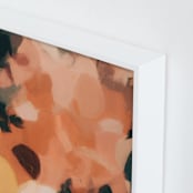 "Nightfall II" - Art Print in Marine Blue by Parima Studio - Frame Close-up