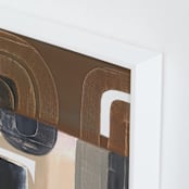 "Rumba l" - Art Print in Rumba grey by AlisonJerry - Frame Close-up