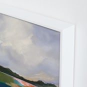 "Homeland" - Art Print in Blue Homeland by AlisonJerry - Frame Close-up