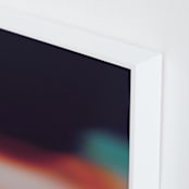 "Evening Walk" - Art Print in Navy Blue by Parima Studio - Frame Close-up