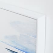 "Muse Triptych (left)" - Art Print in sea by Roberta Hoiness Art - Frame Close-up