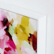 "By the window II" - Art Print in Mustard by Parima Studio - Frame Close-up