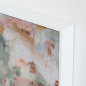 "Lizavetta Blush I" - Art Print in Blush by Marissa DeCinque - Frame Close-up